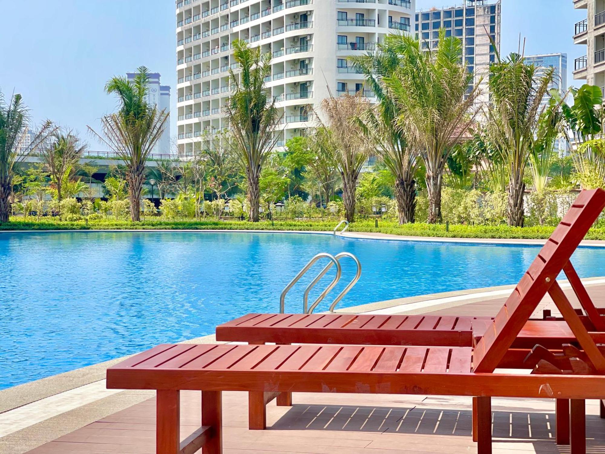 Star Bay Residence Sihanoukville - 400M To Sokha Beach Dış mekan fotoğraf